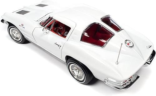 Miniatura 7 de American Muscle 1963 Chevrolet Corvette Coupe (MCACN) Escala 1:18 Diecast