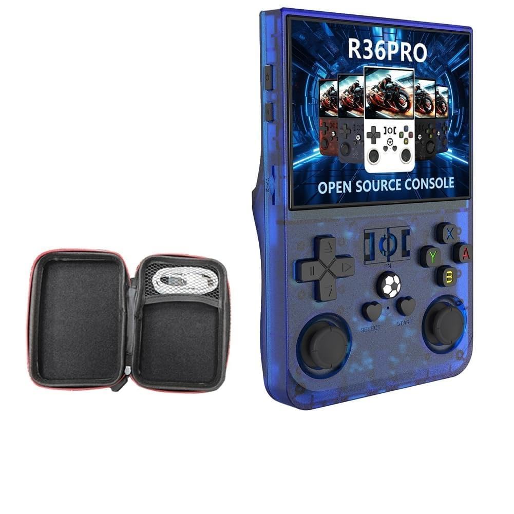 R36PRO Ręczna konsola do gier retro 128 GB 3,5-calowy ekran HD przenośny kieszonkowy odtwarzacz wideo obsługuje ponad 30 emulatorów C
