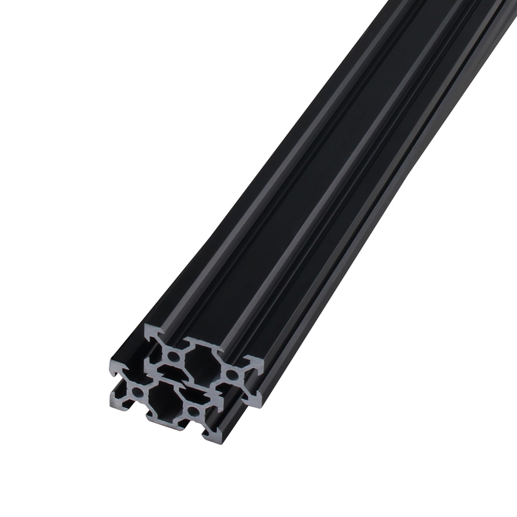 Profilé aluminium 2040 de 600 mm rigide et extrudé de haute précision
