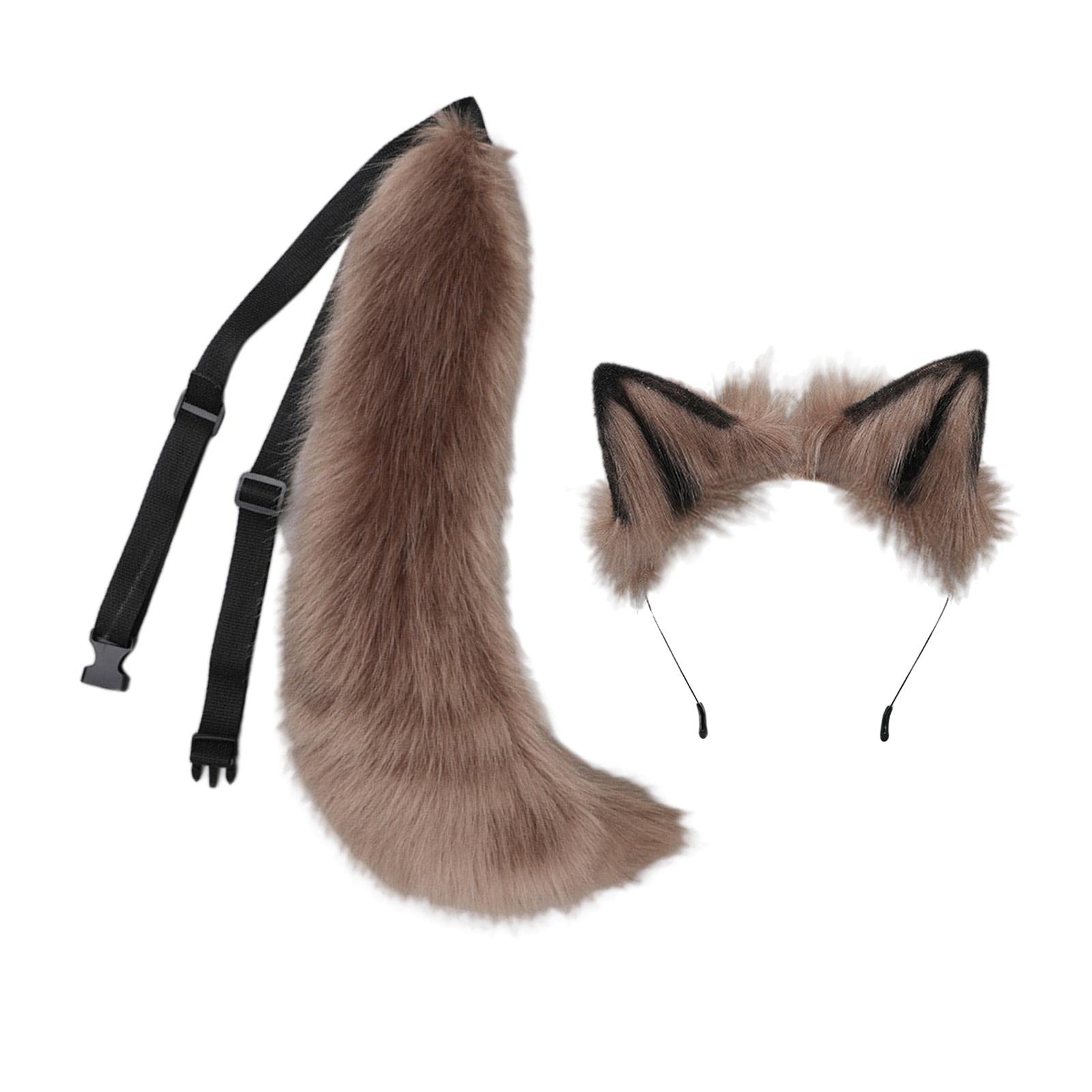 See full amazon price history chart for MYADDICTION Plush Wolf Ears and Tail Set Lolita for Stage Shows Dress up Props Khaki MYADDICTION Plush Wolf Ears and Tail Set Lolita for Stage Shows Dress up Props Khaki (B0D9XZN6LQ) Amazon Price History, Amazon Price Tracker