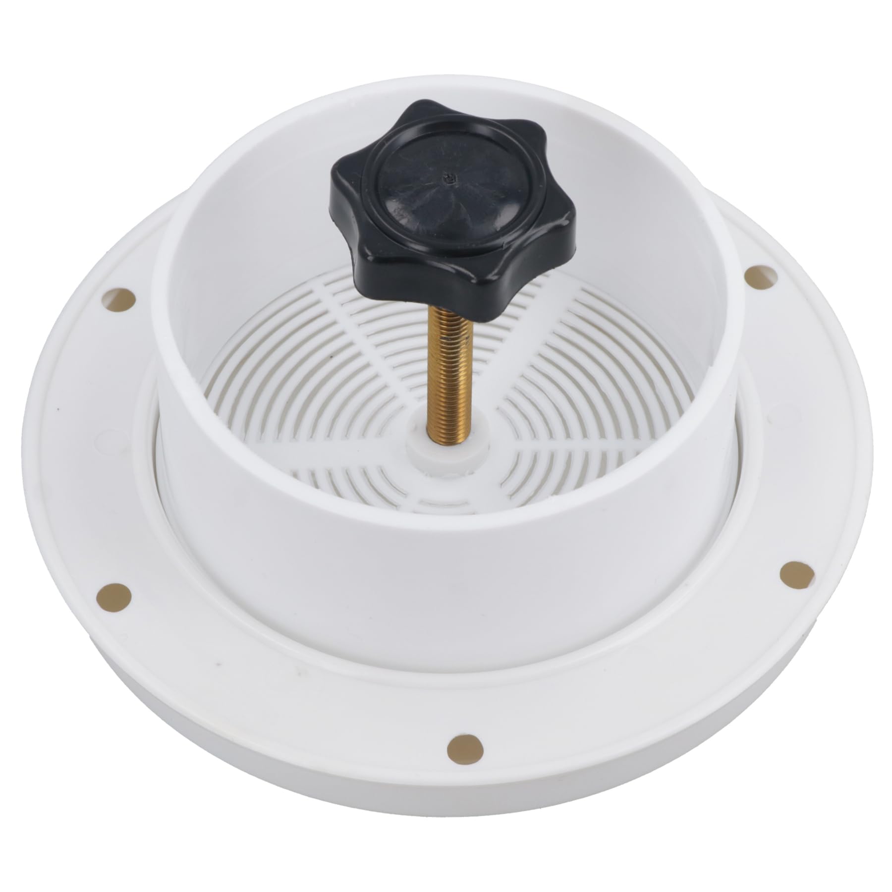 AB Tools Aérateur de toit en forme de champignon avec couvercle refermable pour bateau et camping-car