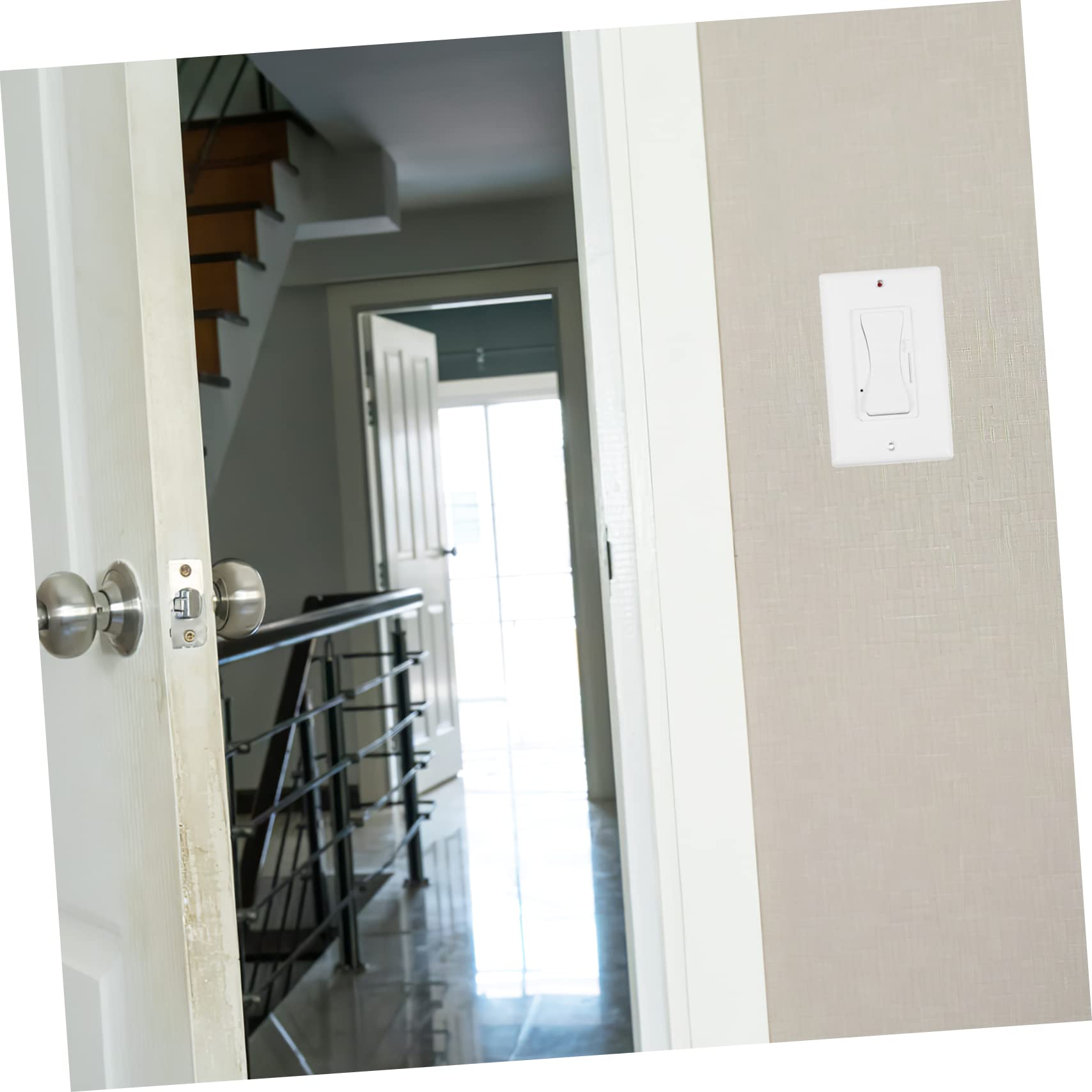 2 Piezas Interruptor De Atenuación Atenuador De Luz Regulador De Intensidad Atenuadores Luz Más Tenue Atenuador Para Luces Led Atenuador Led Potencia Deslizar Condujo Abs