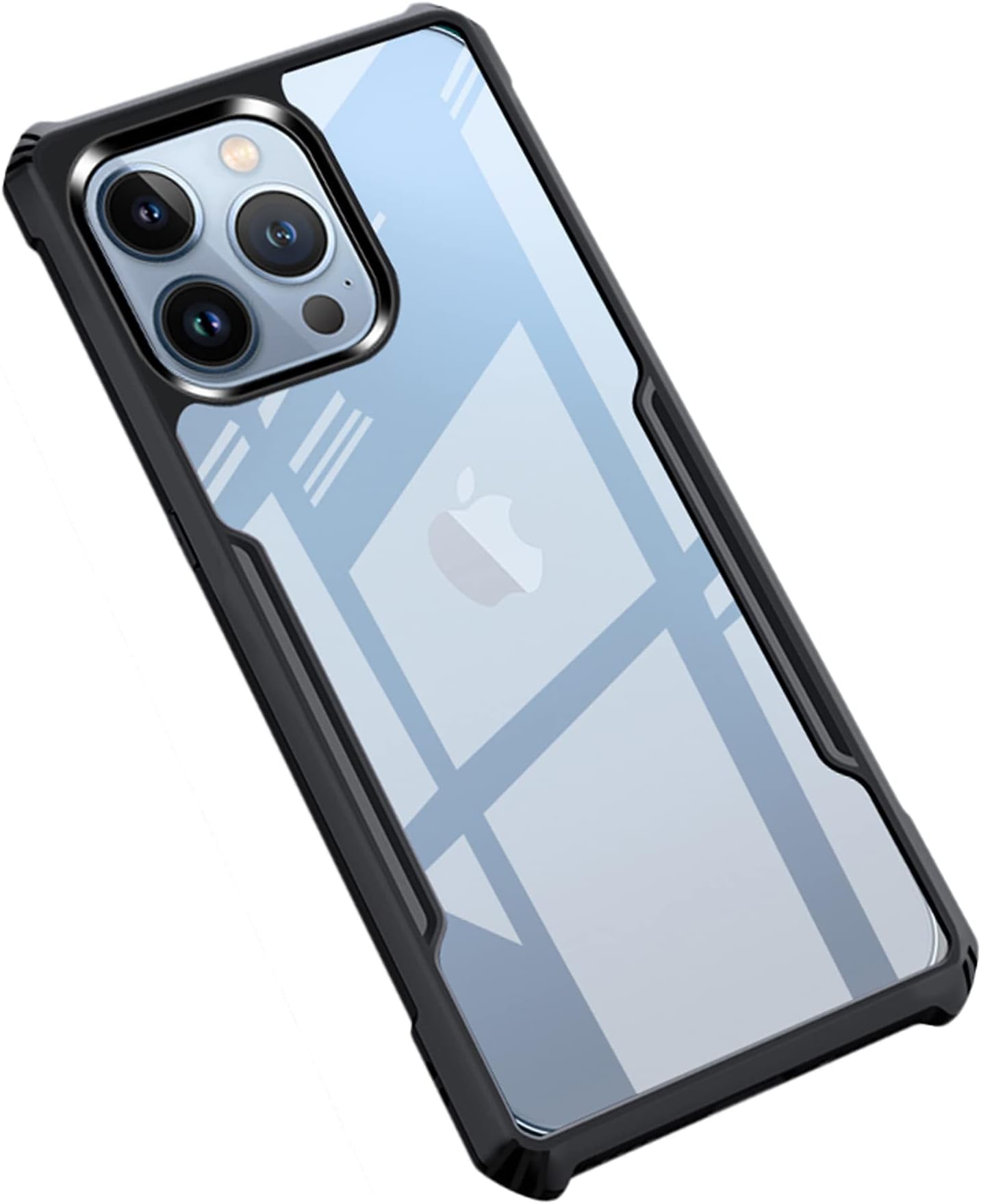 Kapa Beetle for Apple iPhone 13 Pro Max Back Case, [Military Grade Protection] Shock Proof Slim Hybrid Bumper Cover (Black)