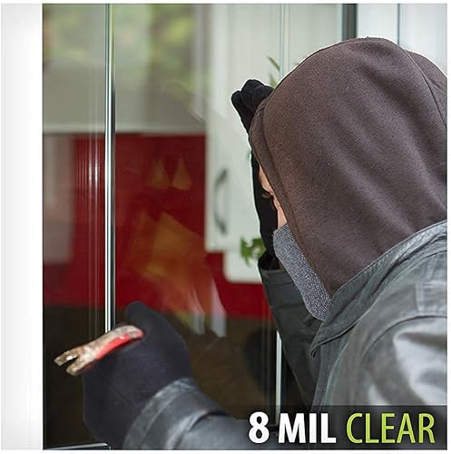 Miniatura 7 de BDF S8MC Película para ventana de seguridad y vigilancia, transparente, de 8 milímetros.
