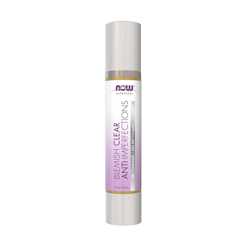 Gel de limpeza facial NOW Solutions, 120 mL
