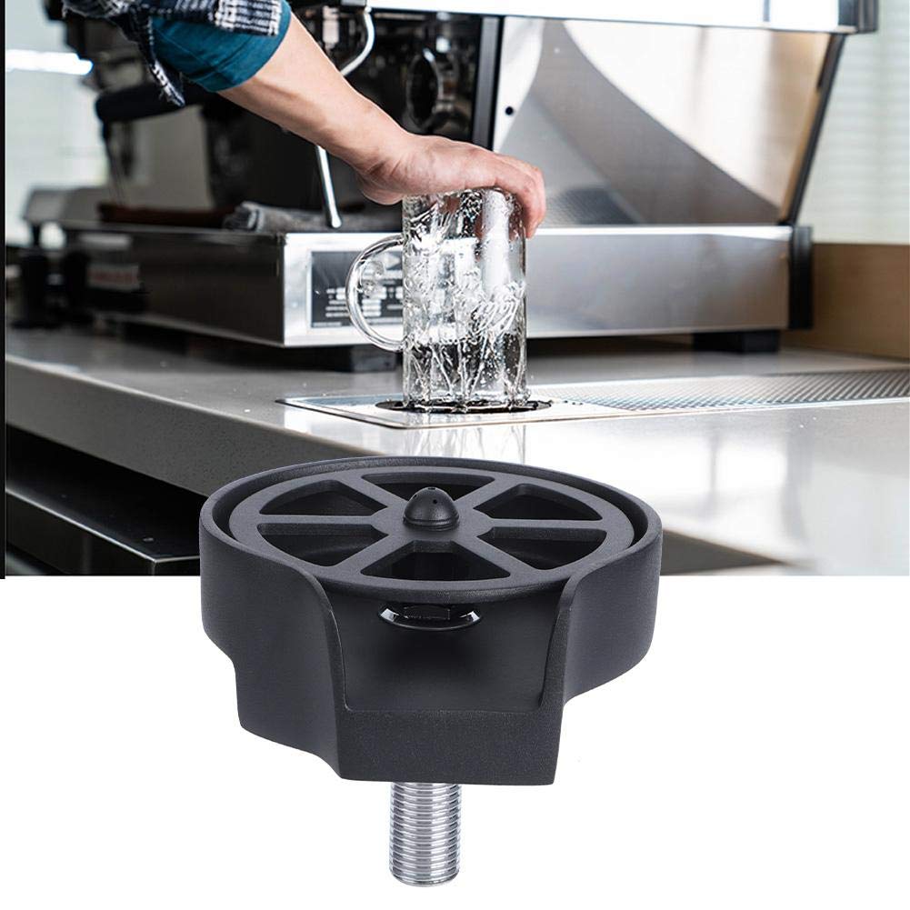 Glass Rinser, Stainless Steel Automatic Cup Rinser Washer Cleaner Cleaning Tool Bar Supplies Accessories Glass Cleaning Tool(#2)