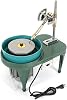 Gem Faceting Machine, 180W Jewelry Lapidary Cutting Polisher, Gemstone Polishing Machine DIY, Gem Faceting Machine 2800RPM, Lapidary Polisher for Jade, Stone, Cutting, Carving