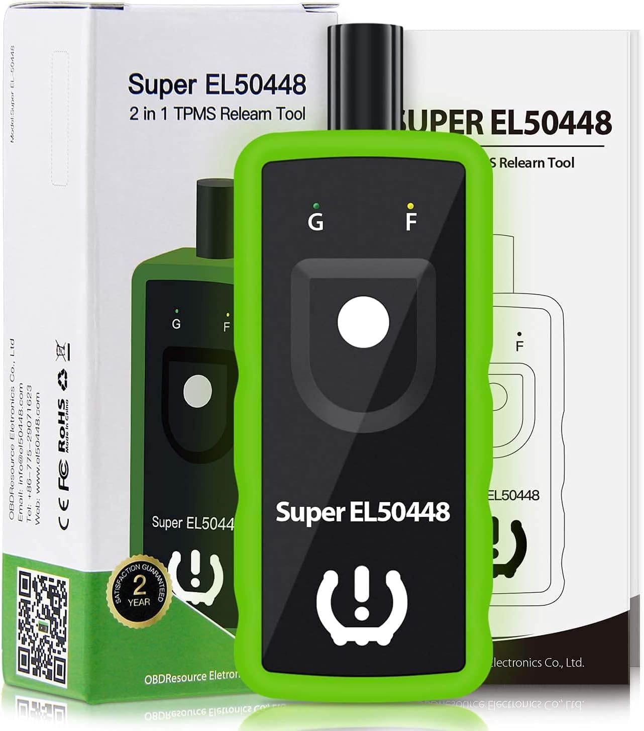 OBDResource Tire Reset Tool Super EL50448 TPMS Outil de Réinitialisation des Pneus Relearn Outil de Surveillance de Pression des Pneus Système d'Activation pour Ford Véhicules