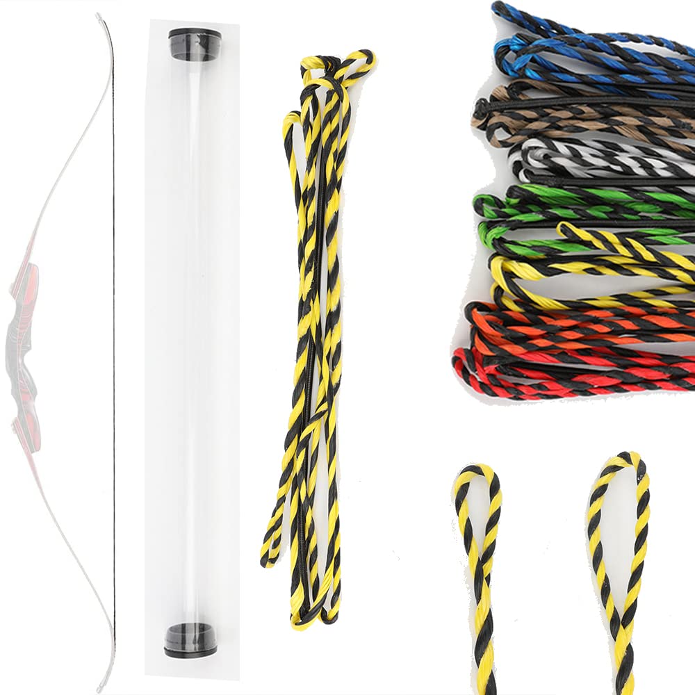 Arc Hoyt FRELEAN Lot De 2 Cordes D'arc Recourbées Traditionnelles | Remplacement Browning Couteau