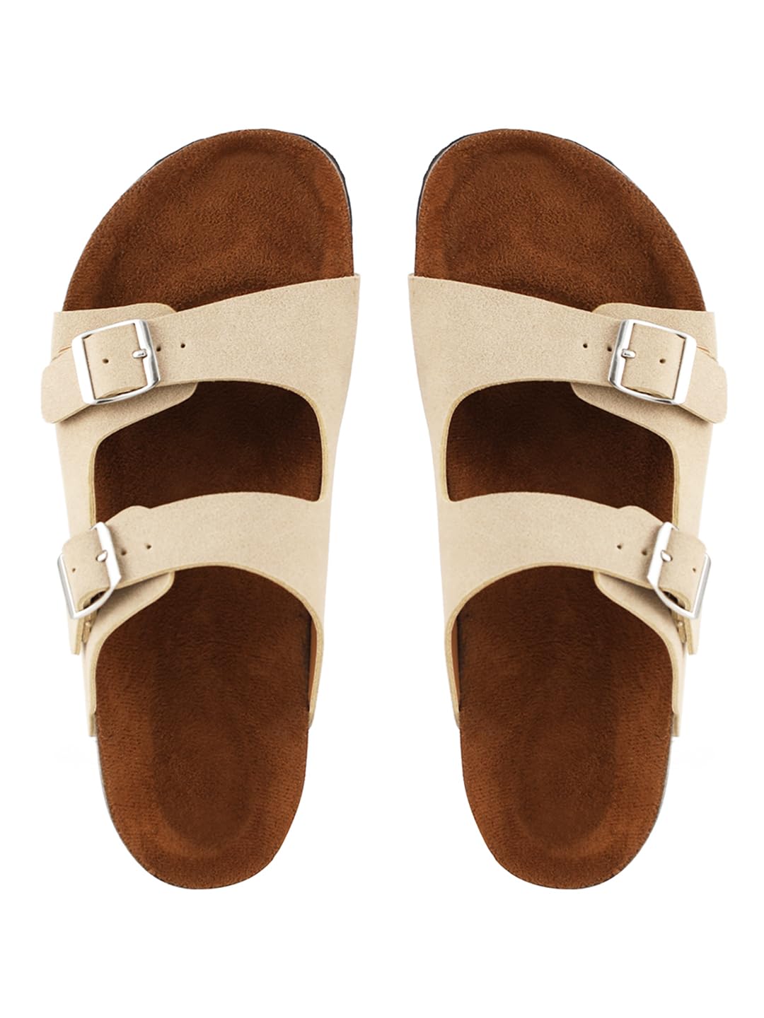 MOZAFIA PU Comfortable Stylish Sandal with Open-Toe Casual Flat Sandals for Women (B0D3HB75VN) Amazon Price History, Amazon Price Tracker