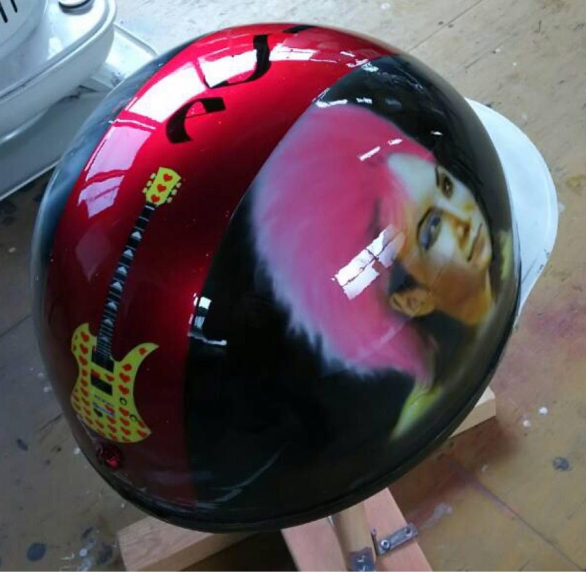 Amazon.co.jp: 、X JAPAN HIDEのエアブラシ コルク半 族ヘル 暴走族