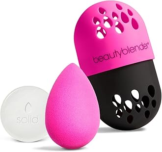 Beautyblender® | Discovery Kit - Makeup Sponge & Makeup Sponge Cleaner, Portable Protection Case, Professional Blending Application, Vegan & Cruelty Free, Made in the USA