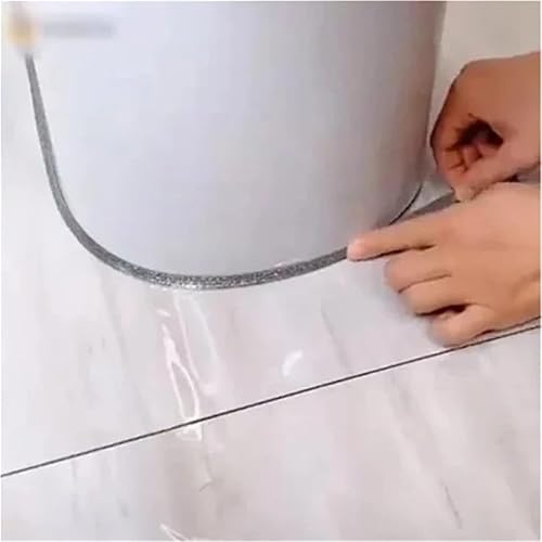 Miniatura 4 de Cinta autoadhesiva para calafatear para azulejos de cerámica, cinta autoadhesiva para embellecer huecos para bañera, cocina, fregadero, inodoro,