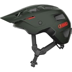 Casco para ciclismo de montaña ABUS MoDrop - Casco de bicicleta robusto con buena ventilación para ciclistas de montaña - Ajuste individual - Unisex