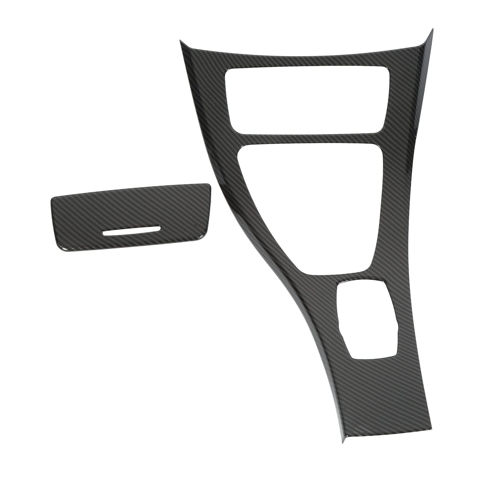 Copertura Pannello Marce in Stile Fibra di Carbonio per Serie 3 E90 2008‑2012 Protezione Consolle Centrale Adesivi Trim