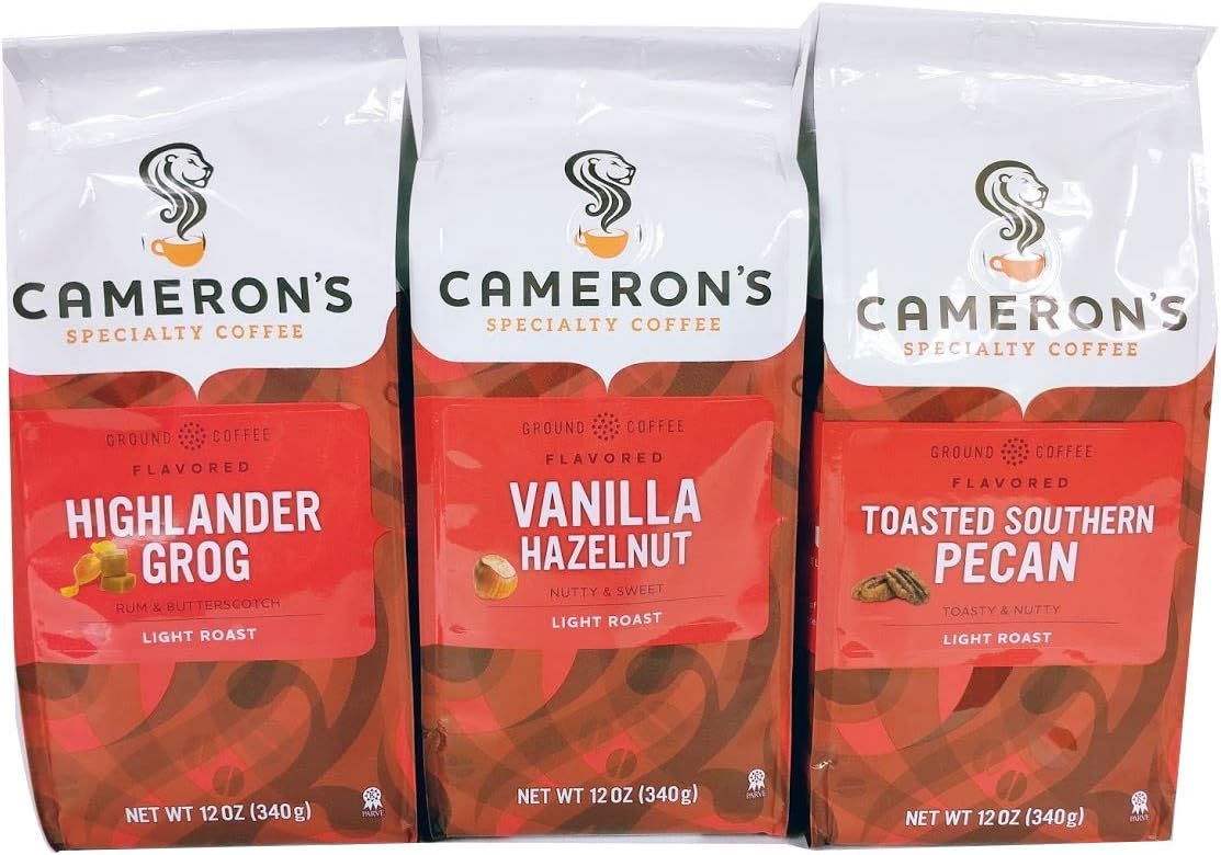 Cameron's Specialty Coffee, Highlander Grog, Toasted Southern Pecan ...