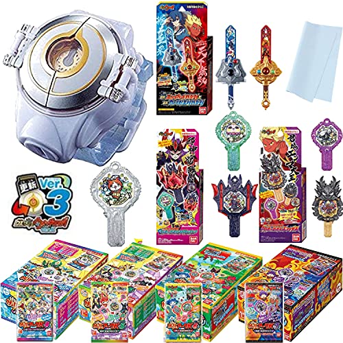 妖怪ウォッチ DXなりきりスペシャルセット DX妖怪ウォッチエルダ ver.K 妖聖剣シリーズEX DXエンマブレード 妖聖剣&DXカイラ蛇王剣 妖聖剣 オリジナルクリーナークロス 他全8種 妖怪ウォッチ DXなりきりスペシャルセット DX妖怪ウォッチエルダ ver.K 妖聖剣シリーズEX DXエンマブレード 妖聖剣&DXカイラ蛇王剣 妖聖剣 オリジナルクリーナークロス 他全8種