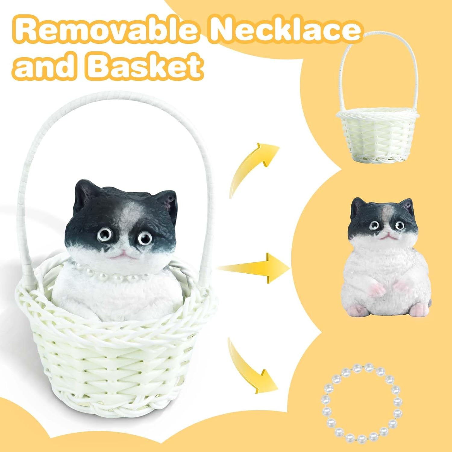 Cat with Basket Fidget Toys