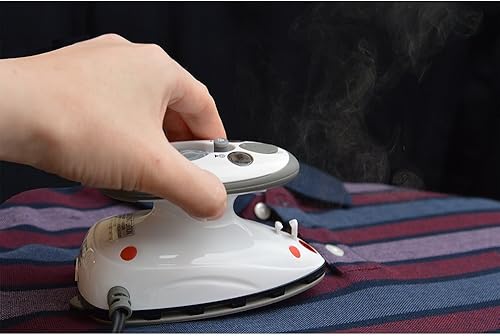 Miniatura 5 de TR1730 Plancha de vapor de viaje con bolsa de transporte, color blanco