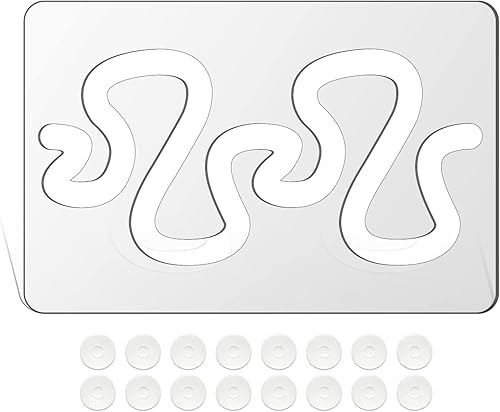 Miniatura 2 de Reglas y plantillas de acolchado de movimiento libre Plantillas de acolchado para plantillas de acolchado a máquina, suministros de acolchado,