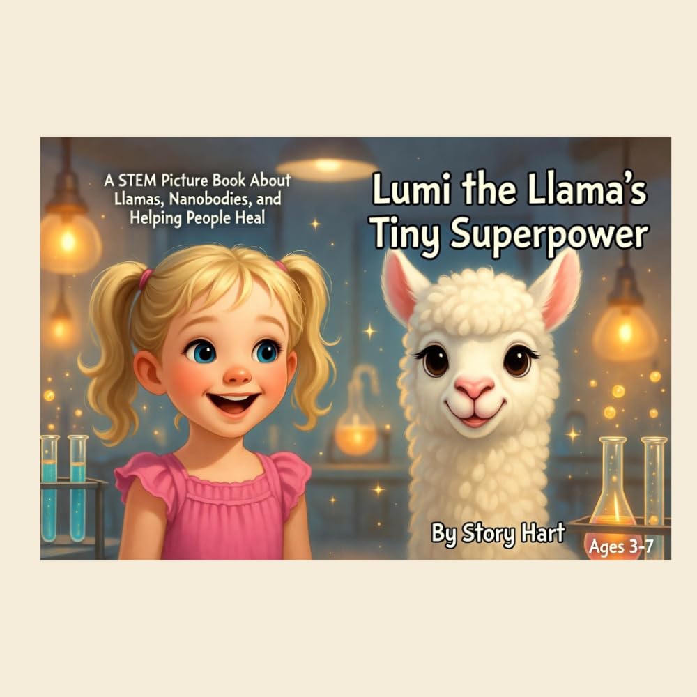 Lumi the Llama's Tiny Superpower: A STEM Picture Book About Llamas, Nanobodies, and Helping People Heal (Ages 3-7)