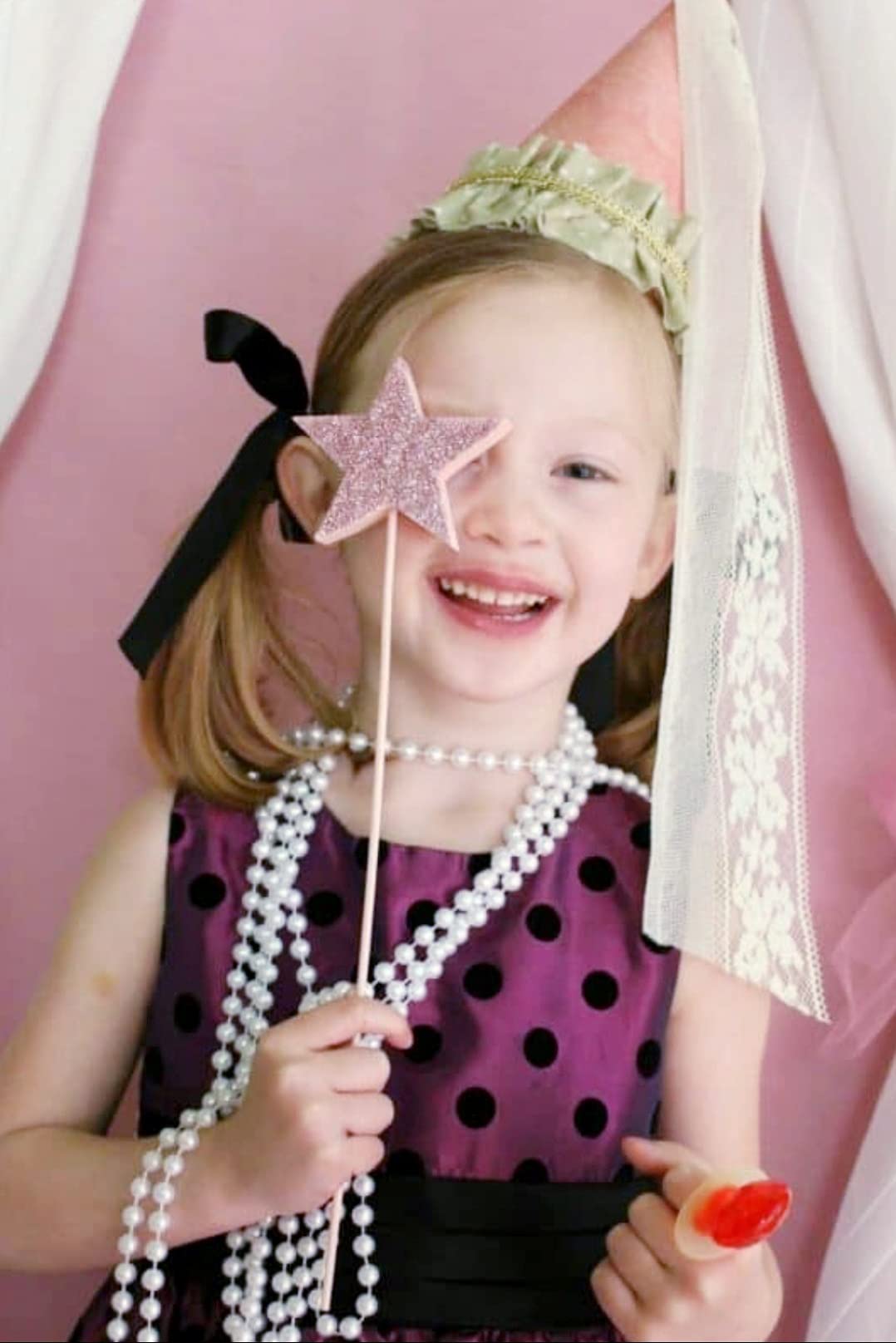 Kavya Craft Present Girls/Kids Costume Props Star Magic Wand 15 Inches (Pink) (6) (B09BLJF7G1) Amazon Price History, Amazon Price Tracker