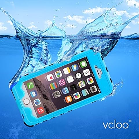 vcloo iPhone 6 Waterproof Case, iPhone 6 Waterproof Case, Dust Proof, Snow Proof, Shock Proof Case, Heavy Duty Protective Carrying Cover Case for iPhone 6, iPhone 6S (Q) Cover
