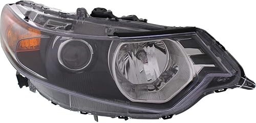 Miniatura 3 de CarLights360 Para 2009-2014 Acura TSX Asamblea Pasajero HID Tipo Negro Vivienda CAPA Certificado Para AC2503118