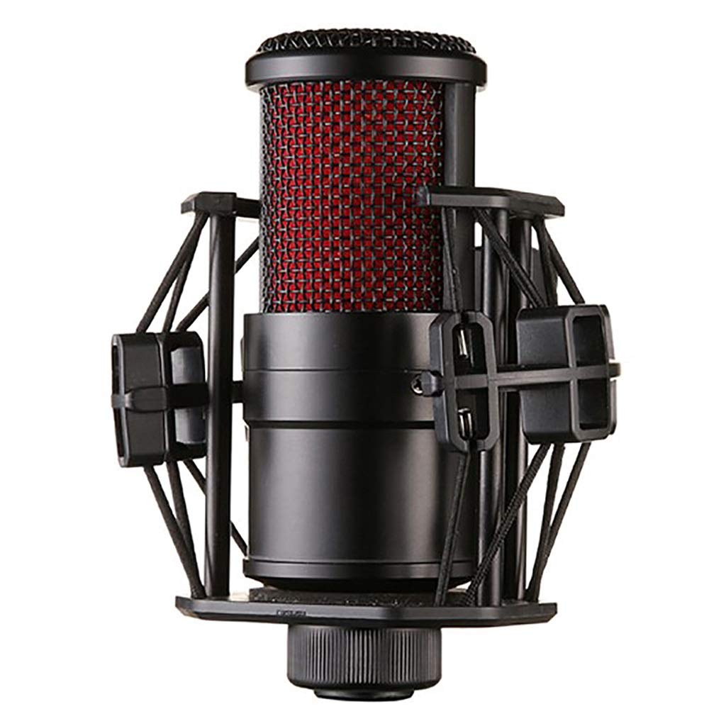 Microphone live pour vos podcasts à la maison avec câble