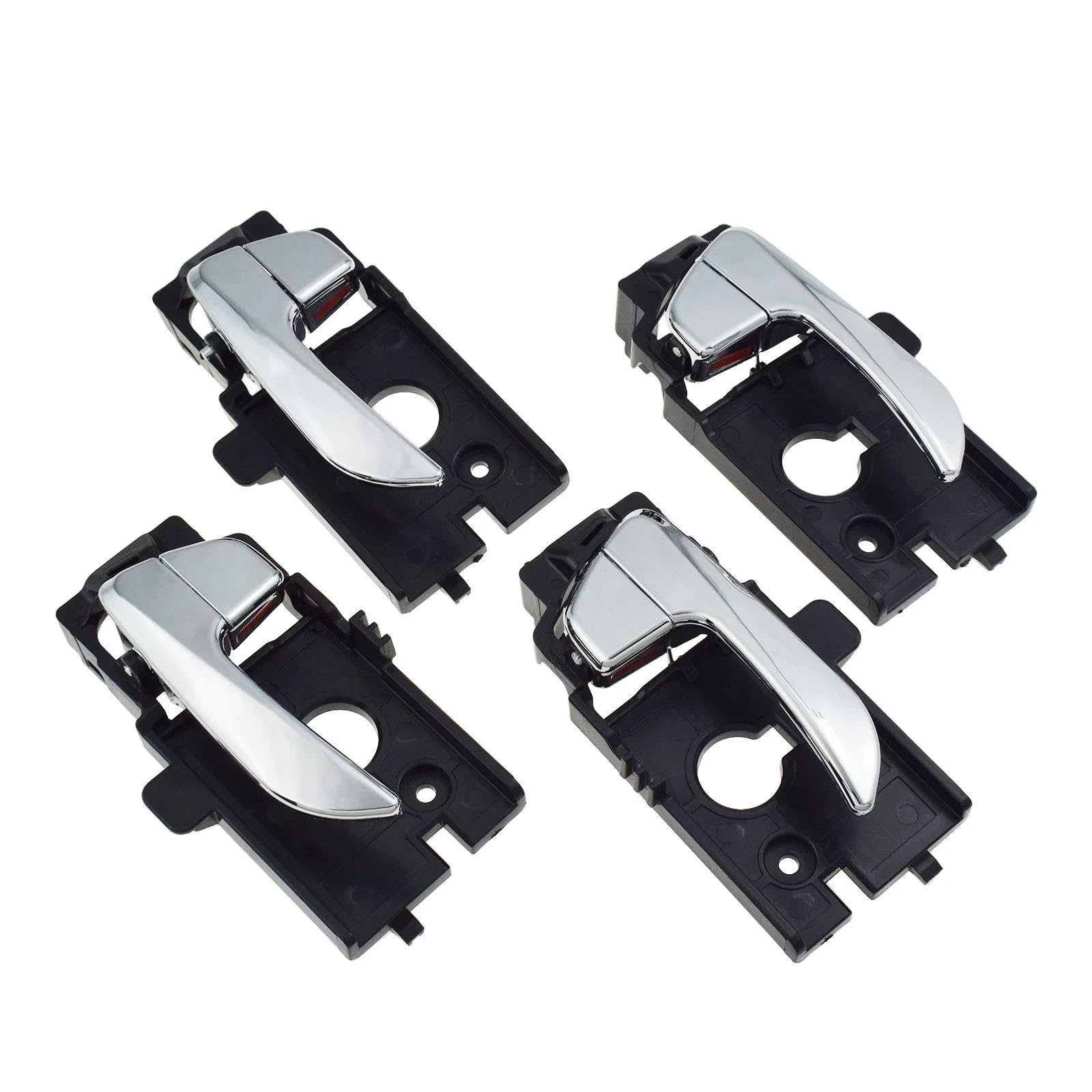 Fkhbzm 4Pcs Door Handles Car Interior Door Handle Replacement Parts Front/Rear Left Right For Hyundai I10 For Grand X 2014-2018