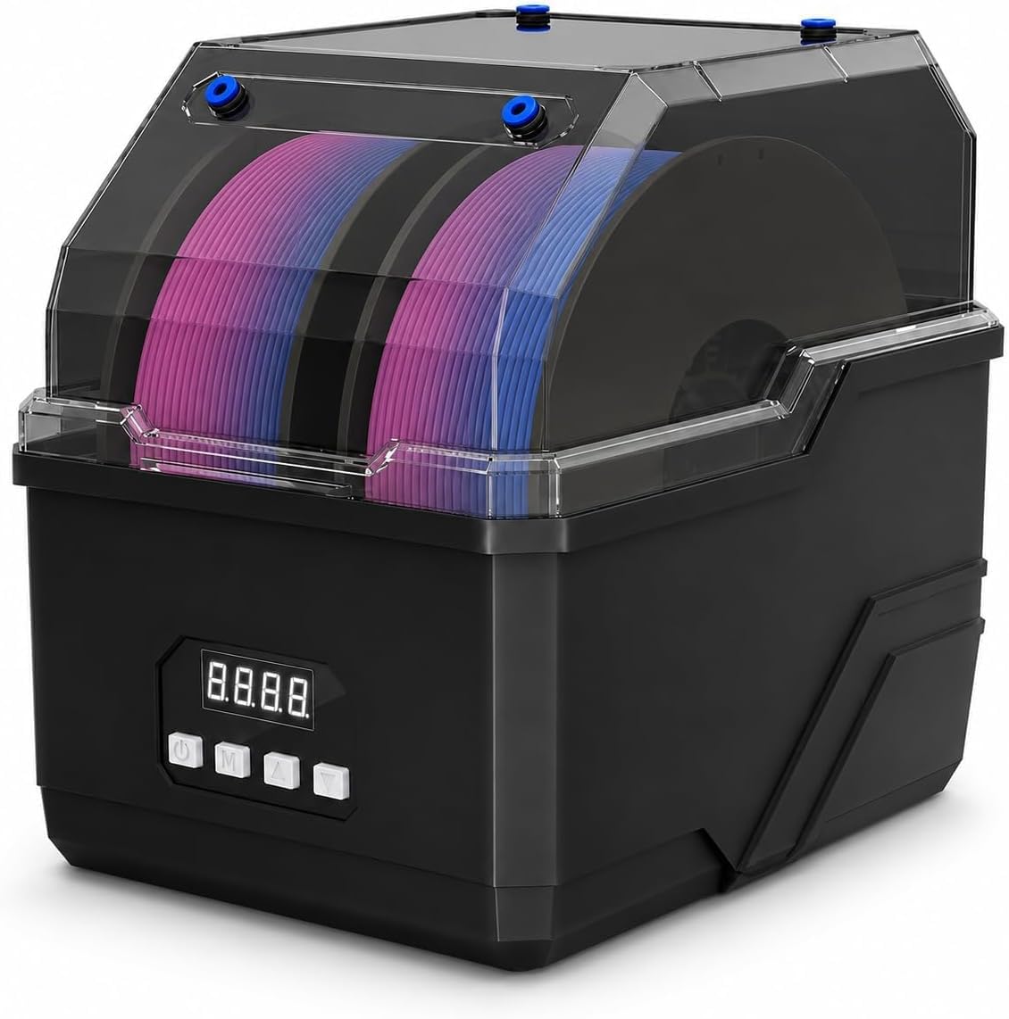 Caja secadora de filamento para impresora 3D, bobina doble, calefacción de 60 °C