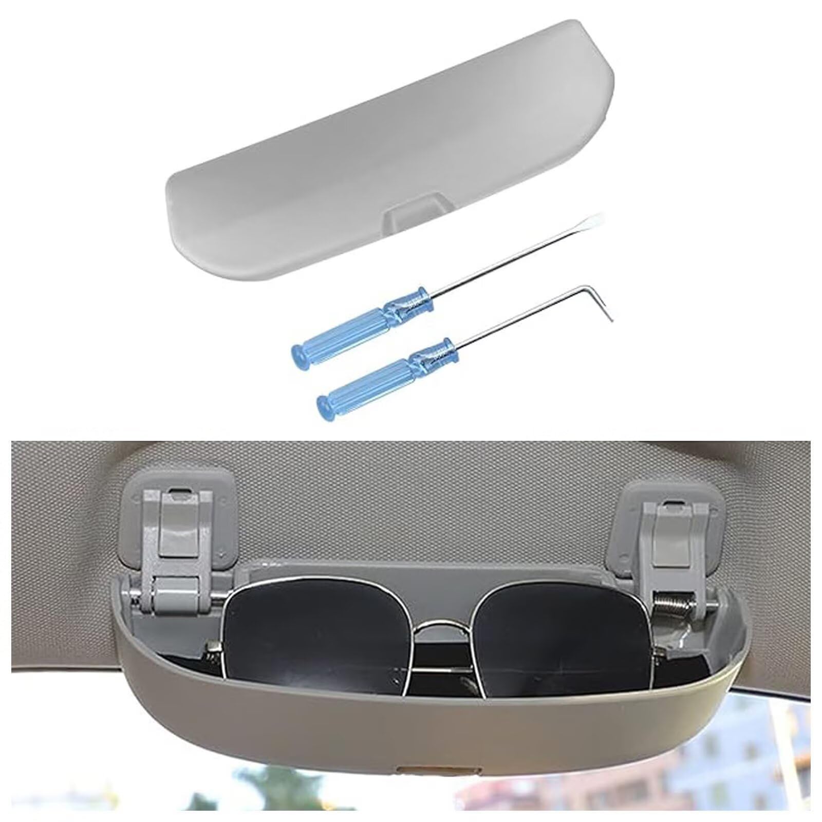 Customized Sunglasses Holder for car Compatible with KIA Mohave 2009-2025,Car Interior Accessories