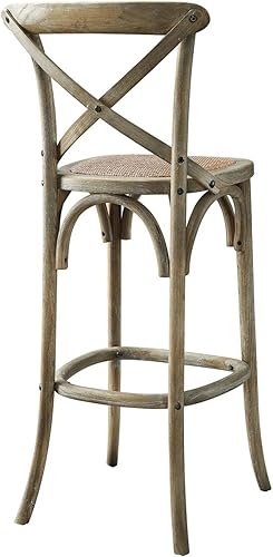 Miniatura 7 de Modway Taburete Gear Bar con Acabado Gris EEI-5668-GRY