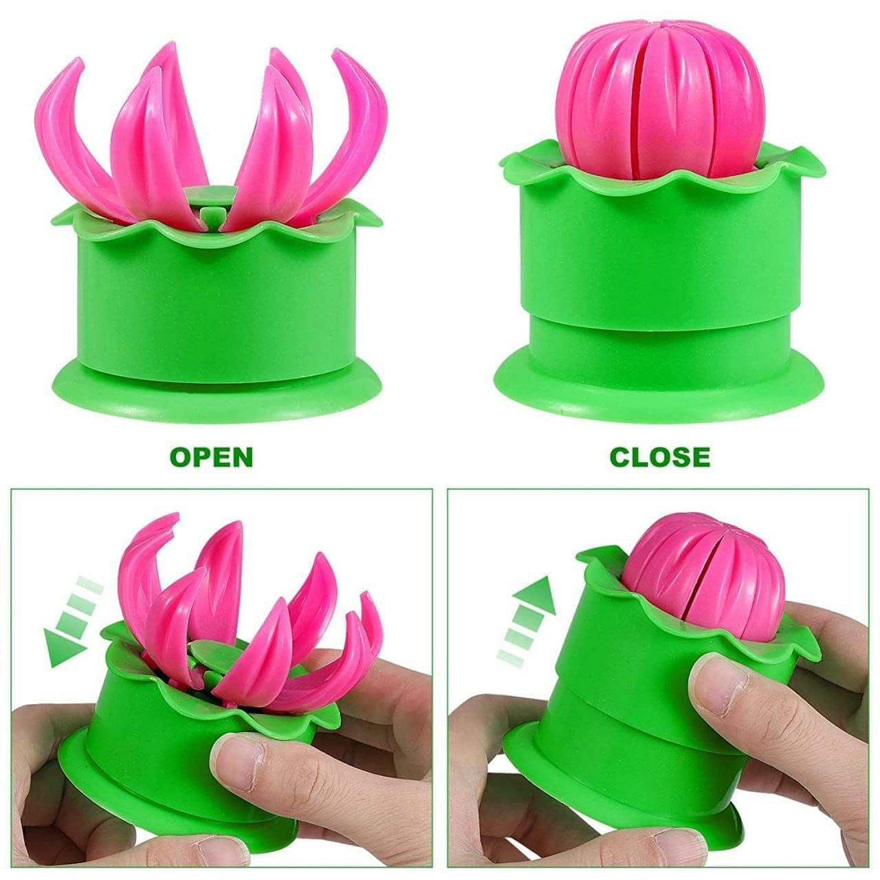 NOBILEA Momos Maker, Momo Maker Mould Shapes Plastic, Dumpling Maker (Momos Maker) Dough Press Mould 1