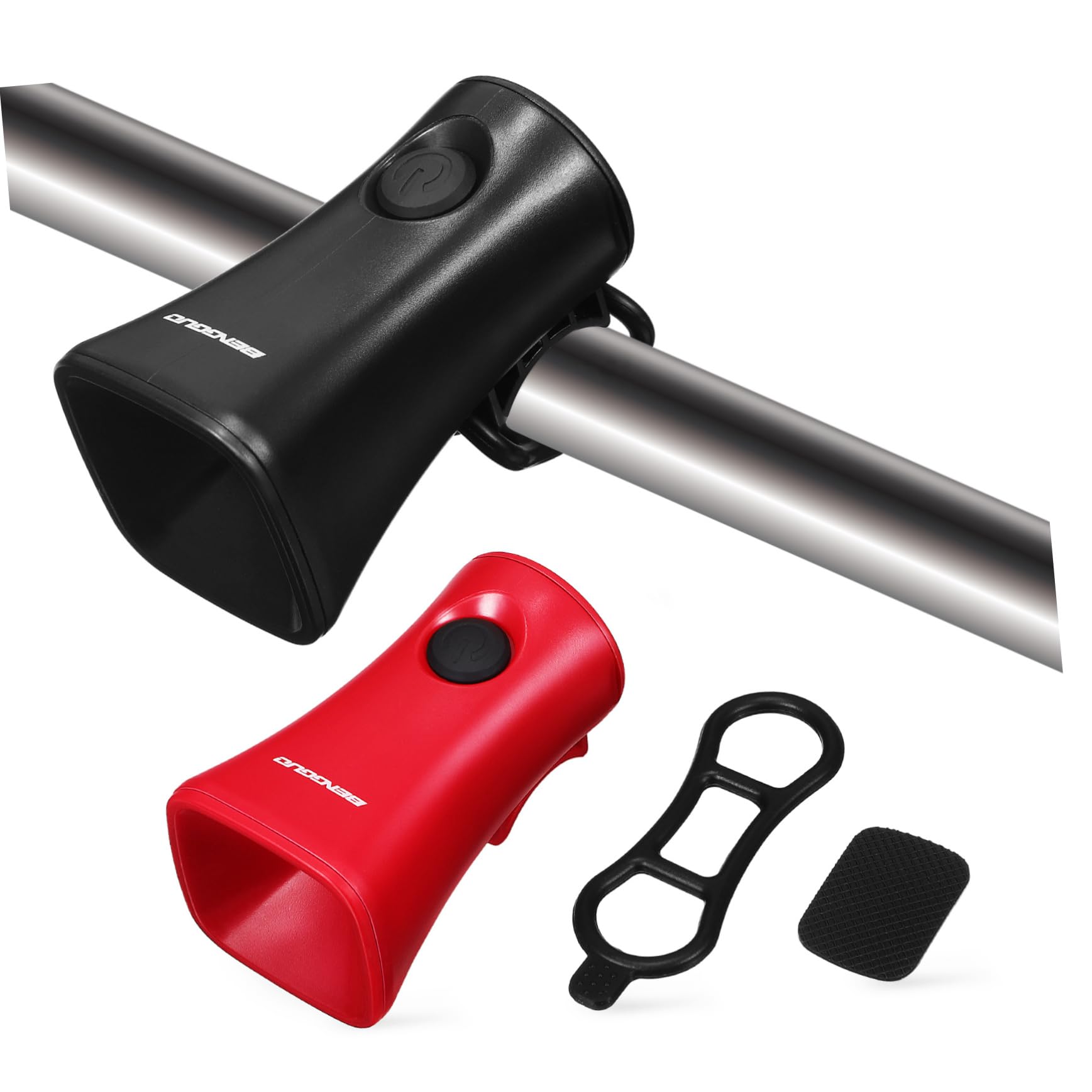 GALPADA Cycling Horns for Boys and Girls 2pcs Bike Horns for Adults Electronic Bicycle Bell Lightweight Bike Handlebar Accessories