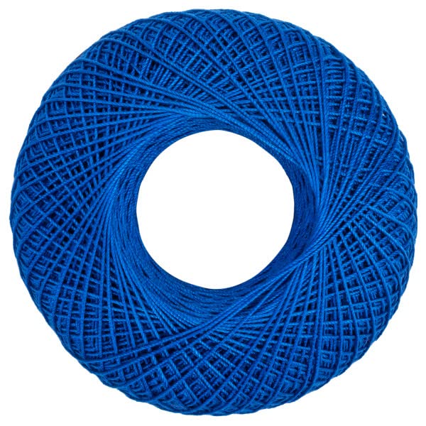 Image of Aunt Lydia's Classic 10 Cotton Crochet Thread, Dark Royal, 3-Pack