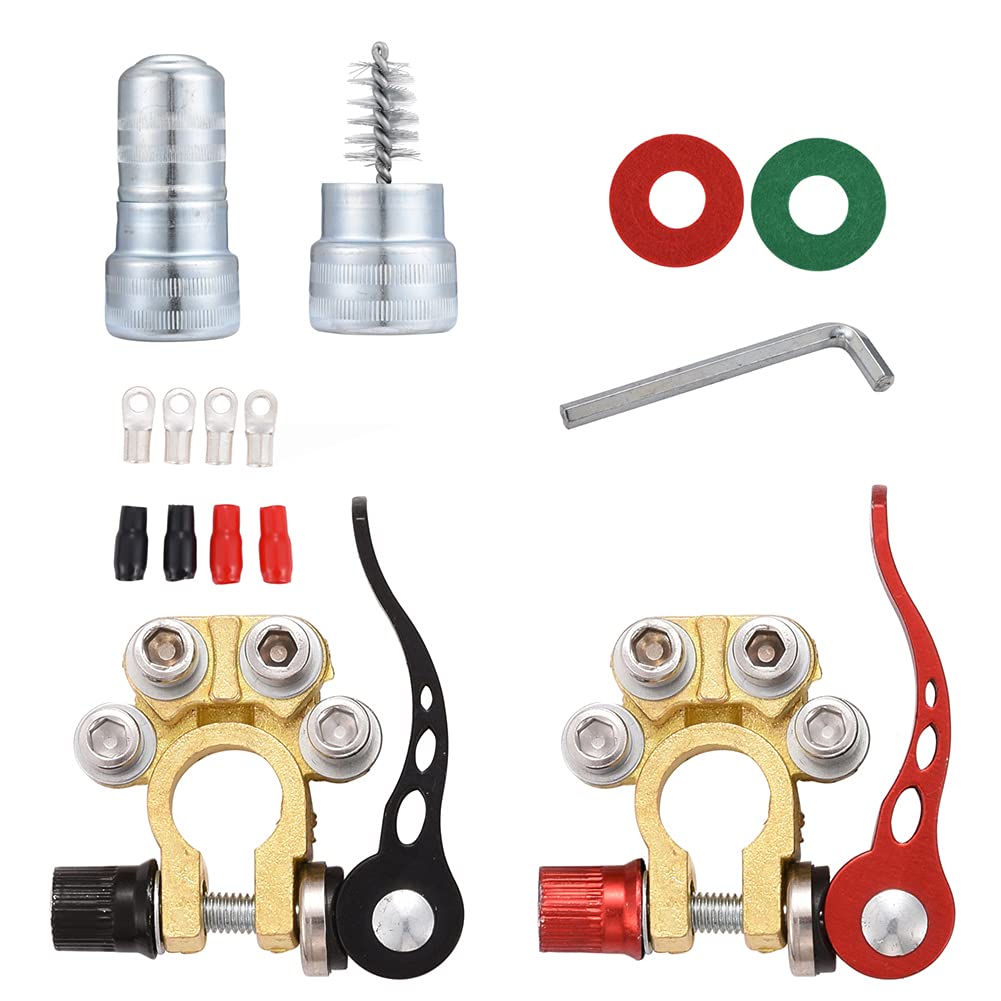 Buy JLIFE Battery Terminal Clamp Connectors & Battery Terminal Cleaning