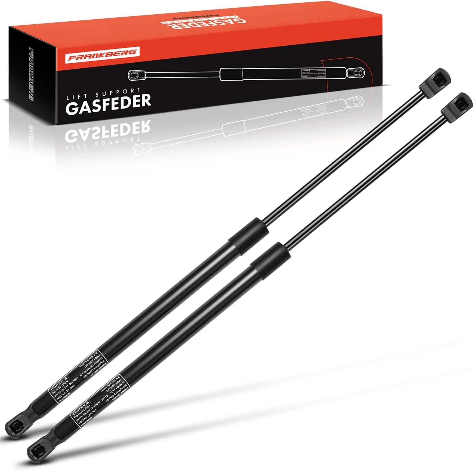 Frankberg 2x Gas Struts Tailgate Compatible with T.i.g.u.a.n 5N All Engine SUV 2007 2008 2009 2010 2011 2012 2013 2014 2015 2016 2017 2018 Replace# 5N0827550D