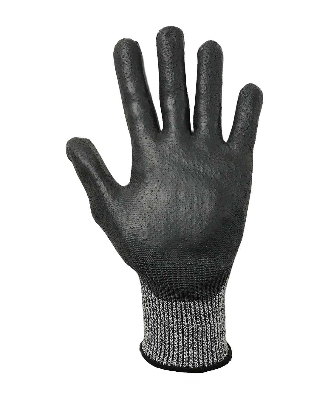 MOG Masters of Gloves Guide CPN 6225 Gants de protection anti-coupures en maille métallique avec revêtement en polyuréthane pour le jardinage, l'artisanat, la sécurité