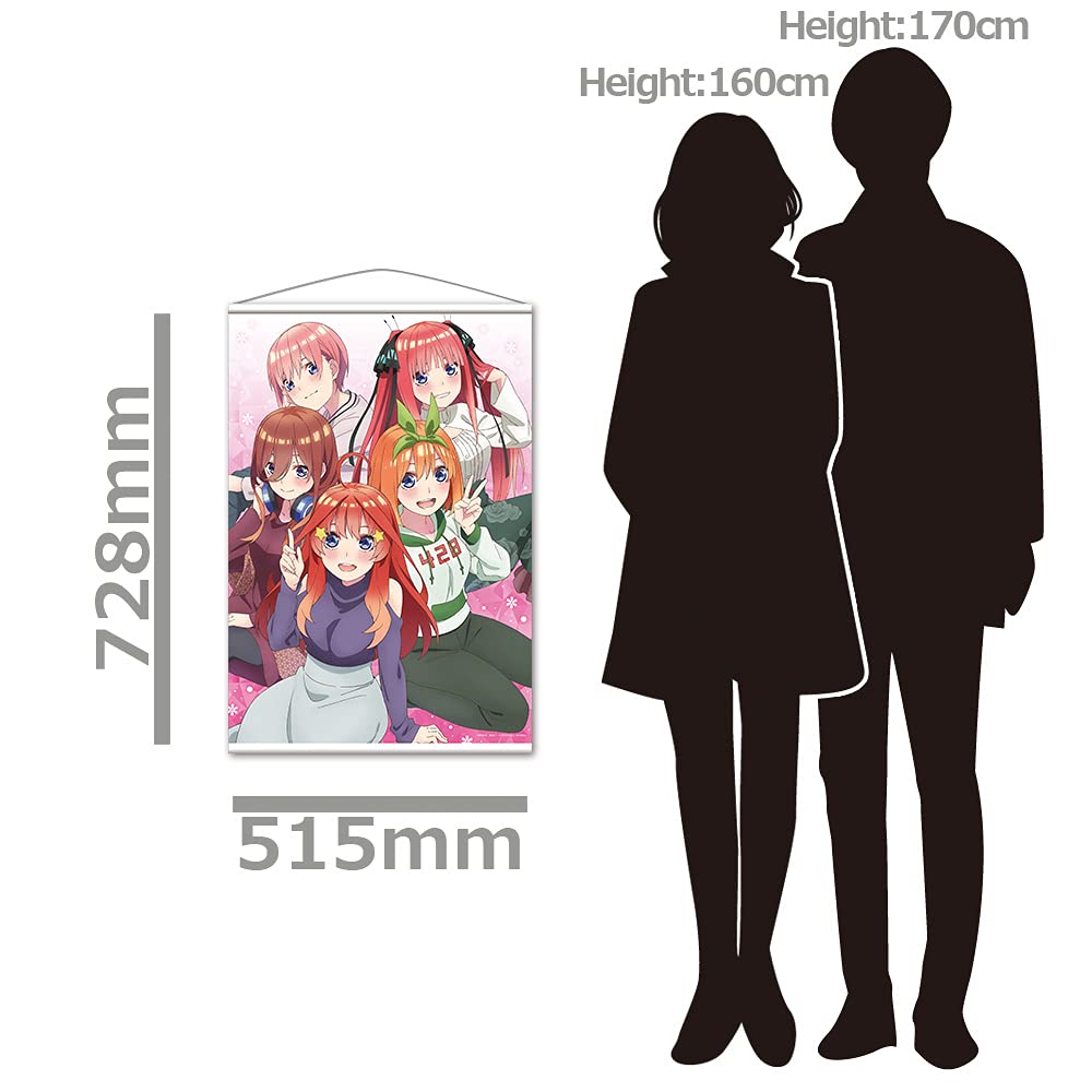 Amazon.co.jp: 五等分の花嫁∬ B2タペストリーB［一花&二乃&三玖&四葉