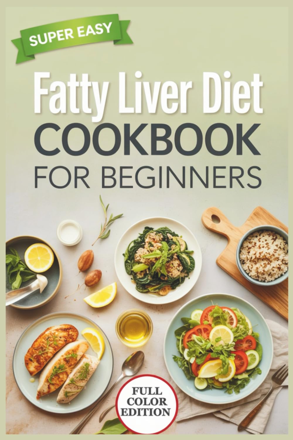 Fatty Liver Diet Cookbook for Beginners: Quick & Delicious Recipes to Detox, Cleanse, and Heal Your Liver Naturally
