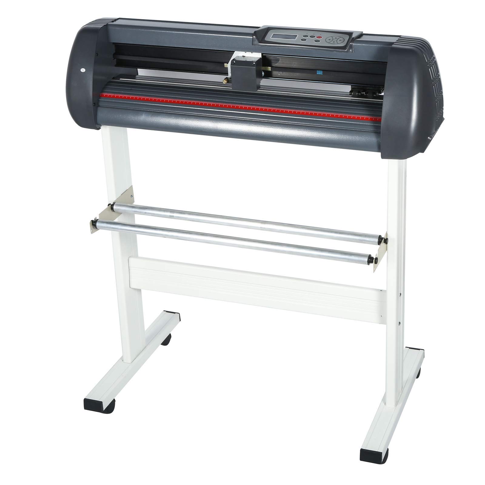 Vinylschneider 34 Inch Vinyl schneideplotter 870mm Plottermaschine Vinyl Cutter Plotter mit Ständer Cutting Plotter mit Software (870mm)