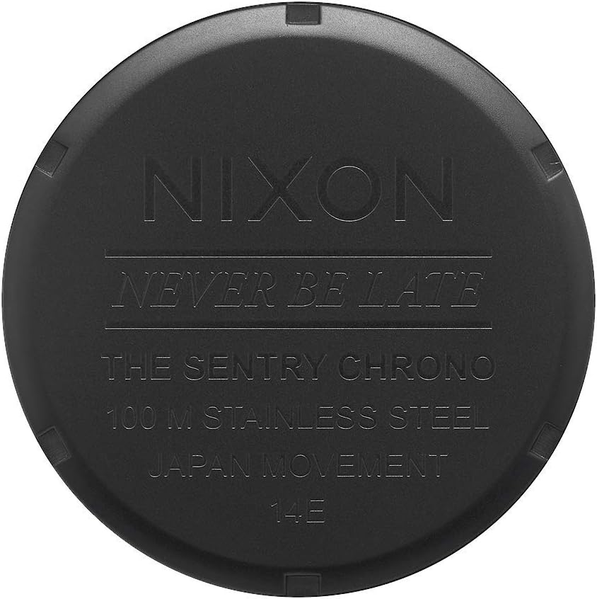 Nixon Sentry Chrono -Spring 2017- Matte Black/Gold