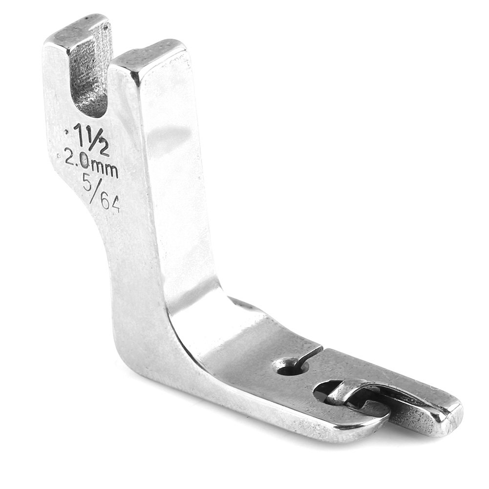 SDGBCXD Sewing machine presser foot, Universal Clip on Zig Zag Foot, Sewing Machine Rolled Hem Presser, Snap on for Machines(2.0mm)