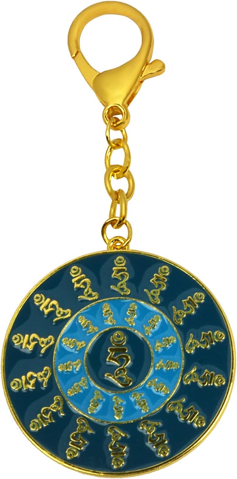 Fengshuibringluck Feng Shui Travel Protection Amulet with 28 Hum