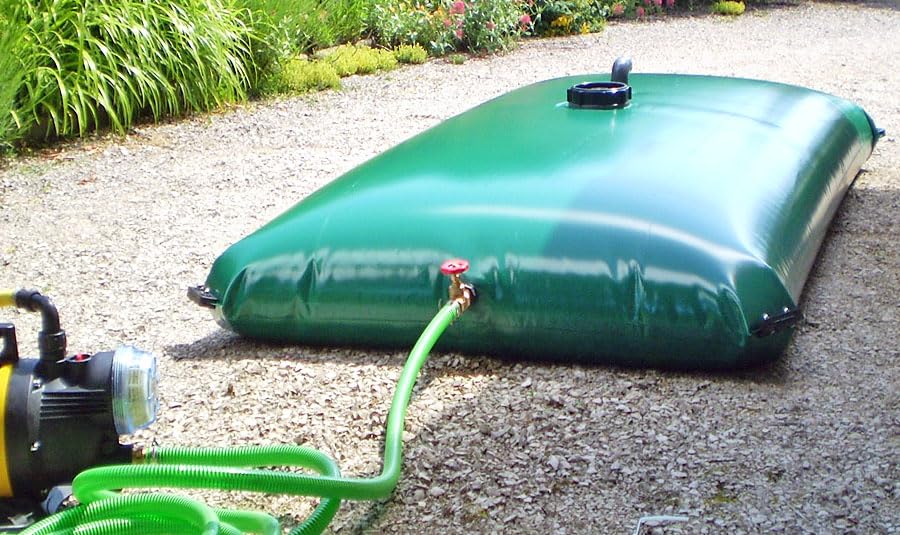 Citerne Souple 3000 litres (3 m3) - Forme Etroite (6,25 m x 1,48 m x 0,50 m)