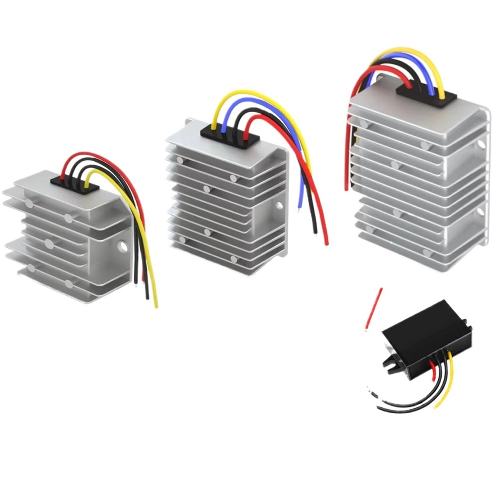 RUAJOGYNVM 1pcs 8-40V to 12V 1A 2A 3A 4A 6A 10A 15A 20A 25A 30A Step Up/Down DC DC Power Converter Buck Boost Voltage Regulator Power Supply(8-36V to 12V 1A)