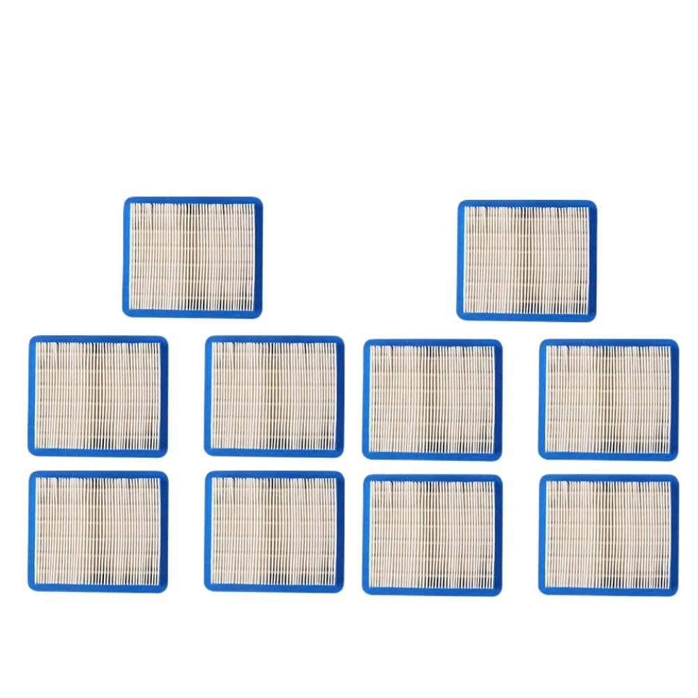 Reemplazo de filtro de aire compatible con los modelos de cortacésped 491588 491588S 399959(10Pcs)