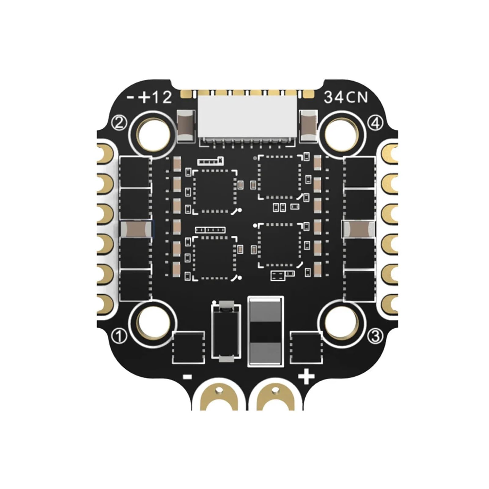 Kompatibel mit SpeedyBee F405 Mini Flight Controller mit BLS 35A Mini V2 20x20 4-in-1 ESC. Kompatibel mit RC FPV Racing Drone (Color : Only 4-in-1 35A ESC)