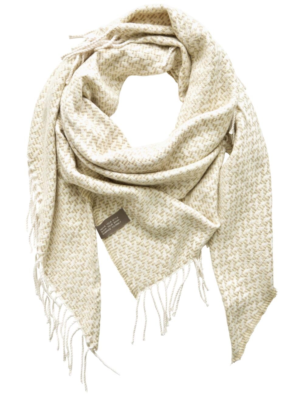 Street One Damen A572692 Gemustertes Dreieckstuch